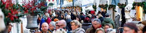 Kerst-kofferbak markt